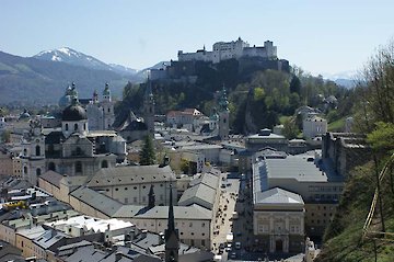 Stadt Salzburg in Österreich